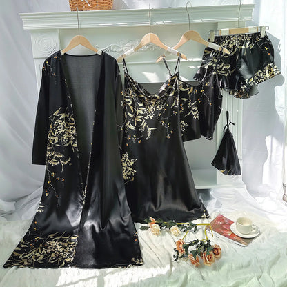 The “Golden Hour” 4-Piece Sleepwear Set